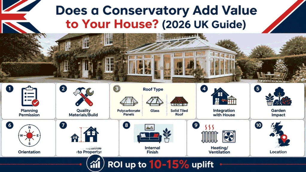 does a conservatory add value